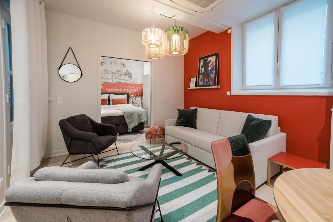 Suite Sartre : Au Coeur De La Rive Gauche, Neuf, Design, 2/4 Personnes Париж Екстер'єр фото