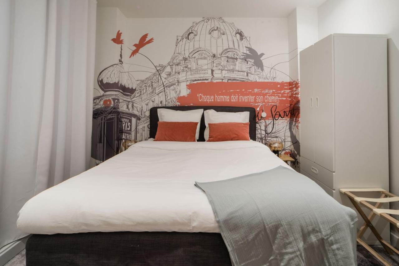 Suite Sartre : Au Coeur De La Rive Gauche, Neuf, Design, 2/4 Personnes Париж Екстер'єр фото