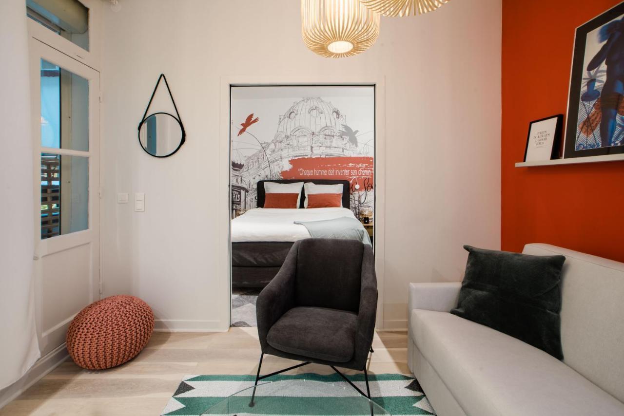 Suite Sartre : Au Coeur De La Rive Gauche, Neuf, Design, 2/4 Personnes Париж Екстер'єр фото