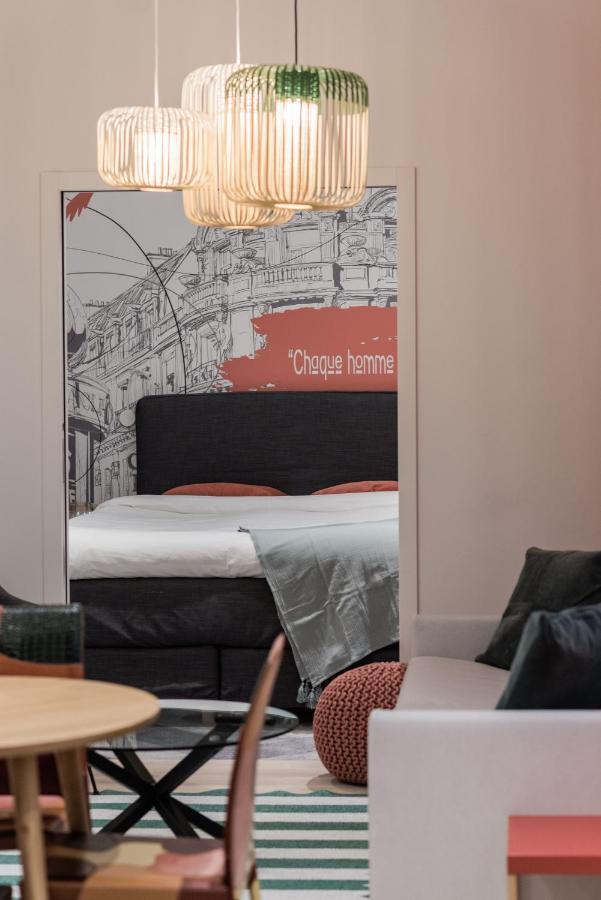 Suite Sartre : Au Coeur De La Rive Gauche, Neuf, Design, 2/4 Personnes Париж Екстер'єр фото